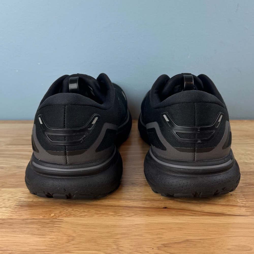 Brooks Ghost 15 Mens 12 Black Extra Wide 4E Athletic Running Shoes Sneakers - Picture 4 of 7